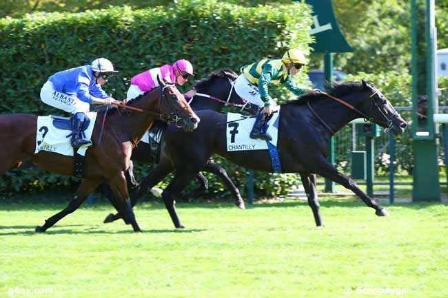 21/09/2022 - Chantilly - Prix de la Galerie des Cerfs : Arrivée