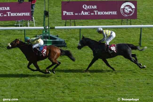 04/10/2008 - ParisLongchamp - Prix Qatar Racing & Equestrian Club : Arrivée