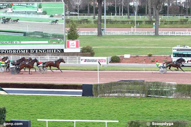 21/02/2014 - Enghien - Prix Gallus II : Arrivée