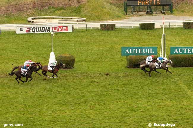 19/03/2016 - Auteuil - Prix Jean-Claude Evain : Arrivée