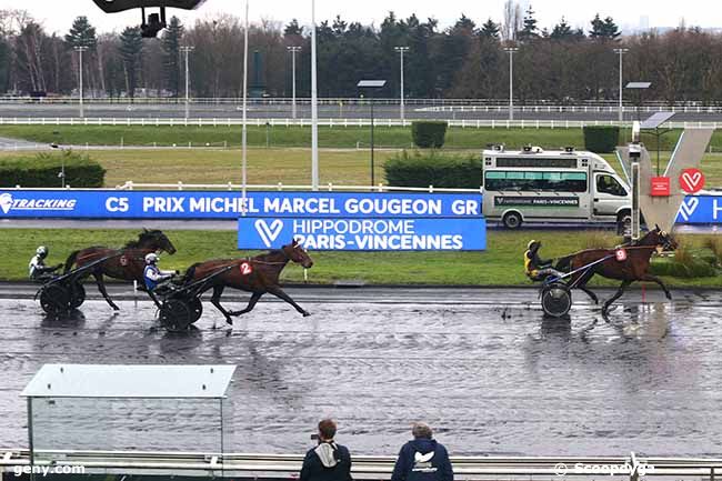 24/01/2021 - Vincennes - Prix Michel Marcel Gougeon : Arrivée