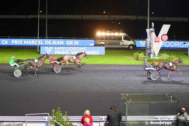 29/10/2021 - Vincennes - Prix Marcel Dejean : Arrivée