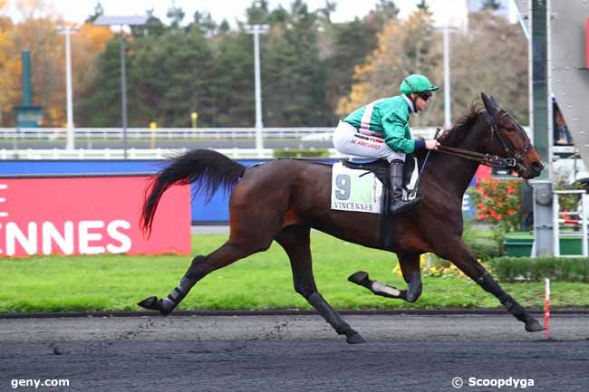 28/11/2019 - Vincennes - Prix Urgent : Result