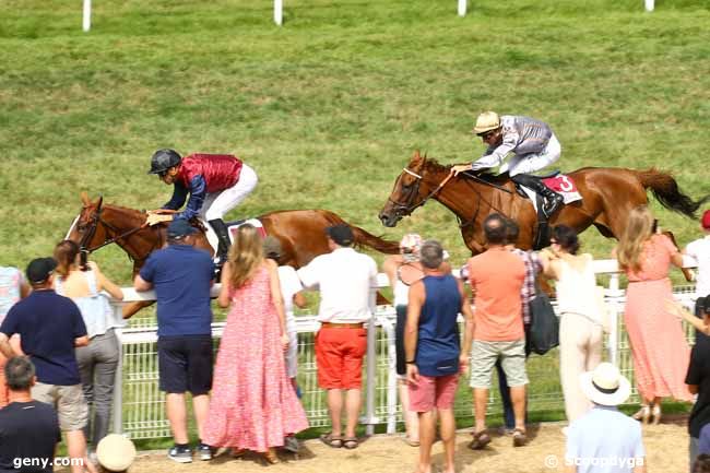 03/08/2022 - Clairefontaine-Deauville - Prix Couple Gagnant, Place, Ordre  - Prix Roselière : Arrivée
