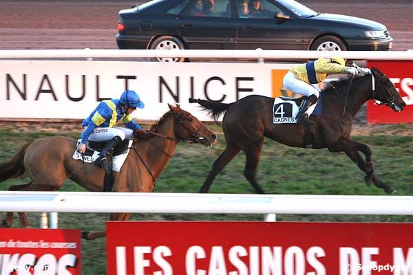 22/12/2008 - Cagnes-sur-Mer - Prix de la Vesubie : Arrivée