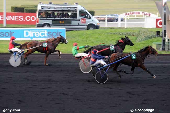 25/01/2010 - Vincennes - Prix de Saint-Omer : Arrivée