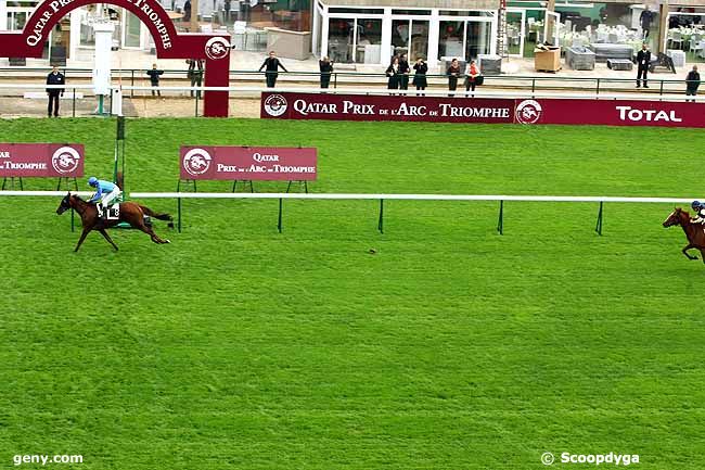 02/10/2010 - ParisLongchamp - Prix Horse Racing Abroad : Arrivée