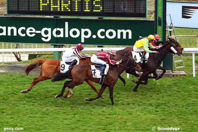 10/03/2015 - Saint-Cloud - Prix de Chaumont-en-Vexin : Arrivée