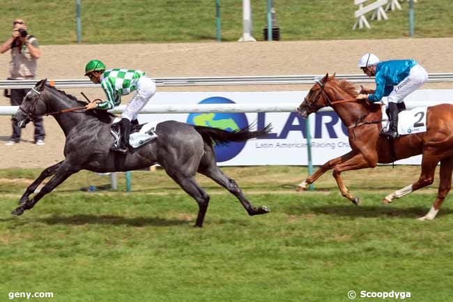 09/08/2015 - Deauville - Prix de l'Hippodrome de la Plata : Arrivée