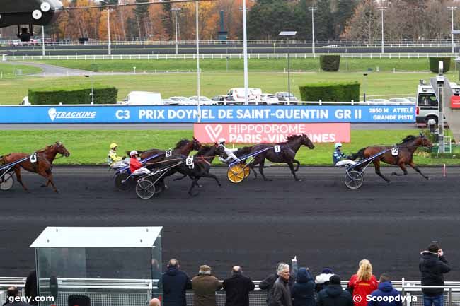 30/11/2019 - Vincennes - Prix Doynel de Saint-Quentin : Arrivée