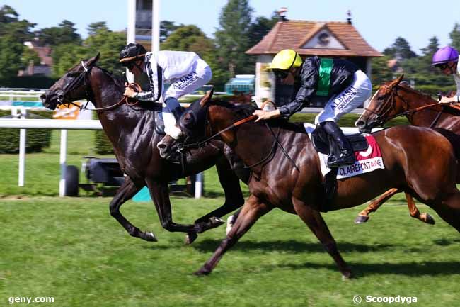 11/07/2025 - Clairefontaine-Deauville - Prix Confrérie des Fins Goustiers du Pré-Bocage (Prix de la Route des Roseraies) : Arrivée