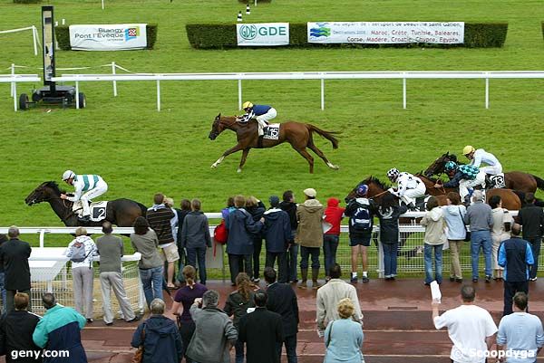 10/07/2008 - Clairefontaine-Deauville - Prix de Manneville : Arrivée