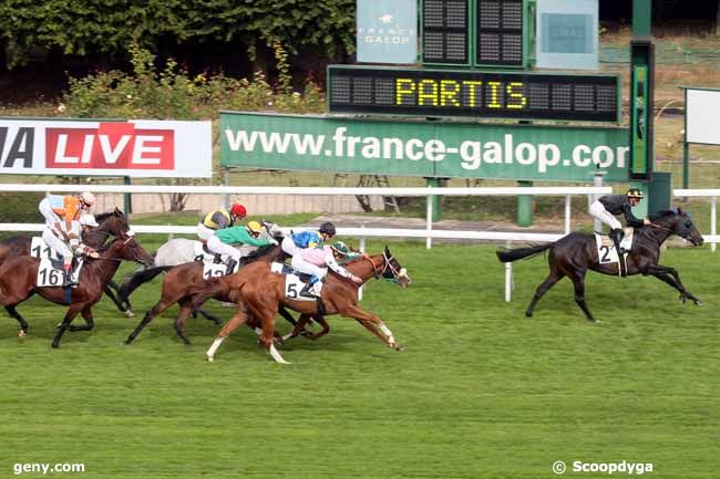 20/09/2012 - Saint-Cloud - Prix de Bonnières-sur-Seine : Result