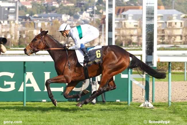 18/10/2017 - Deauville - Prix des Reservoirs - Etalon Kendargent : Ankunft