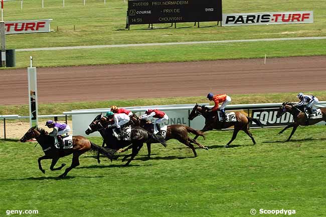 21/07/2009 - Vichy - Prix Normaderm - Prix de Chouvigny : Ankunft