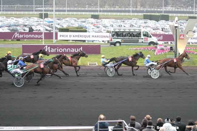 29/01/2012 - Vincennes - Prix Jean-René Gougeon : Arrivée