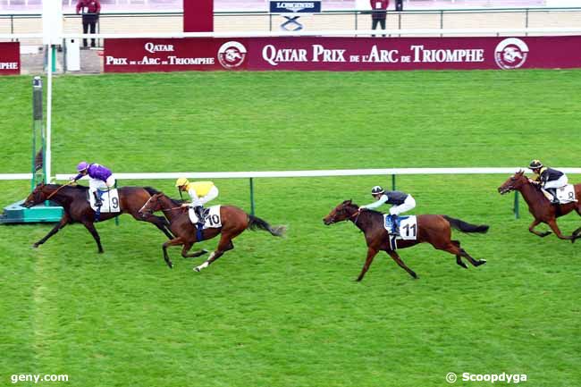 04/10/2014 - ParisLongchamp - Prix Horse Racing Abroad : Arrivée