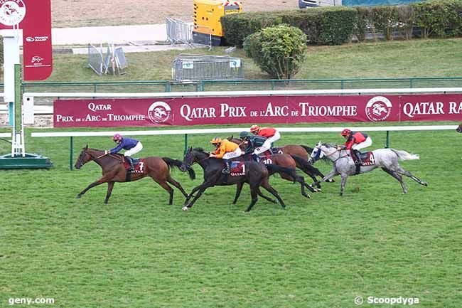 10/09/2023 - ParisLongchamp - Qatar Prix de la Rue de l'Abreuvoir : Arrivée