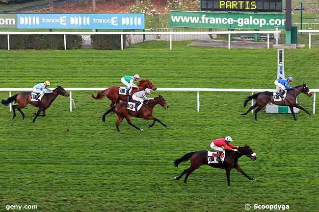 22/11/2011 - Saint-Cloud - Prix de la Croix Verte : Arrivée