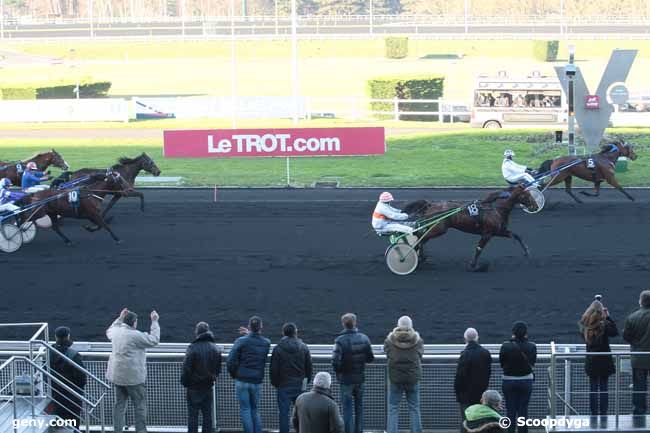 01/01/2015 - Vincennes - Prix du Croisé-Laroche : Arrivée