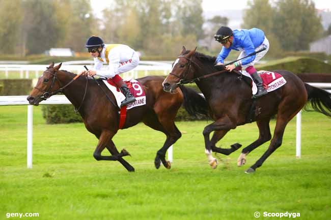 22/10/2018 - Clairefontaine-Deauville - Prix des Crocus : Arrivée