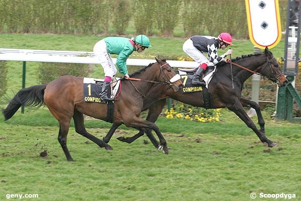 25/03/2008 - Compiègne - Prix de Champlieu : Arrivée