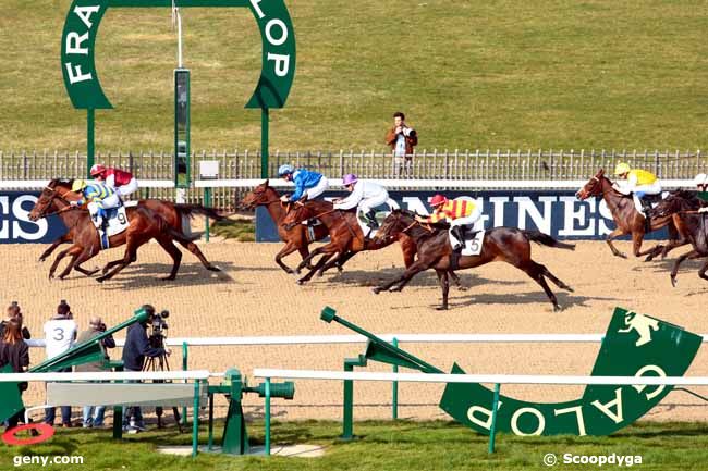 13/03/2014 - Chantilly - Prix Ronde de Nuit : Arrivée