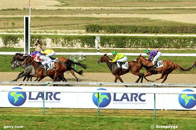 09/08/2015 - Deauville - Prix de l'Hippodrome du Valparaiso Sporting Club : Arrivée