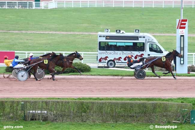 26/02/2016 - Enghien - Prix Gallus II : Arrivée