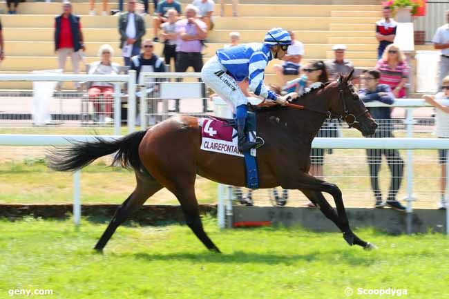 23/07/2022 - Clairefontaine-Deauville - Prix la Cressonnière : Arrivée