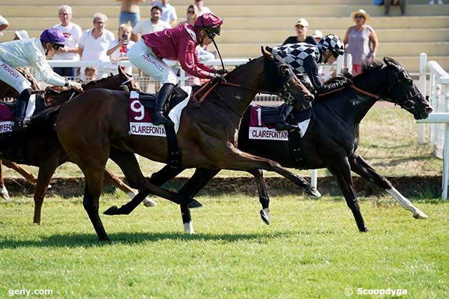 07/07/2023 - Clairefontaine-Deauville - Prix la Voix du Bocage - actu.fr (Prix des Oeillets) : Arrivée