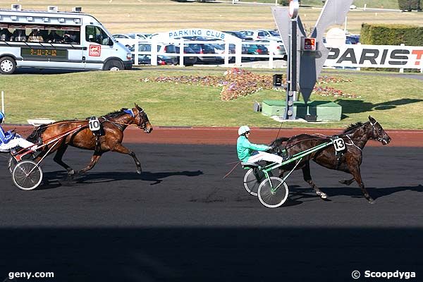 24/02/2008 - Vincennes - Prix d'Avenches : Arrivée