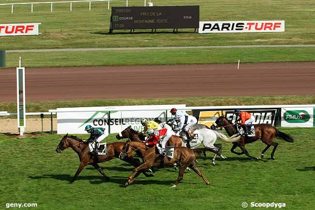 21/07/2009 - Vichy - Prix de la Montagne Verte : Arrivée