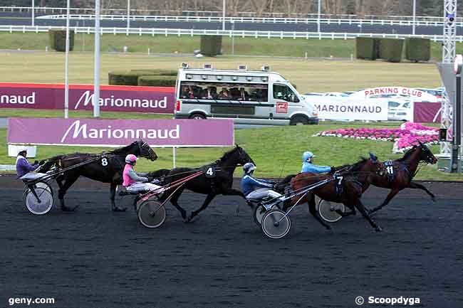 30/01/2010 - Vincennes - Prix de Paray-le-Monial : Arrivée