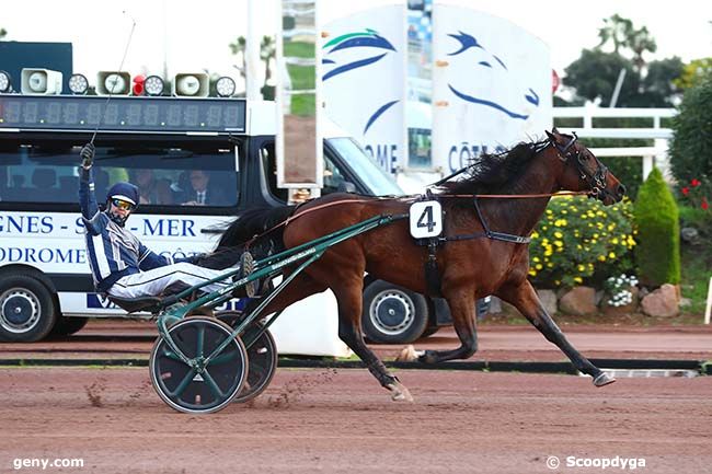 12/01/2023 - Cagnes-sur-Mer - Prix de Cagnes-sur-Mer : Arrivée