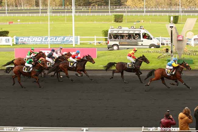 25/11/2015 - Vincennes - Prix Albert Libeer : Arrivée