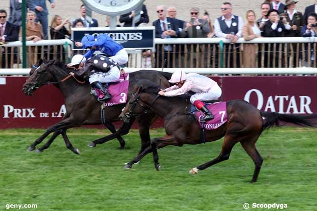 02/10/2016 - Chantilly - Prix de l'Opéra Longines : Arrivée