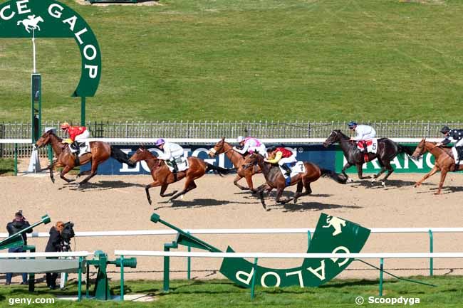 21/03/2014 - Chantilly - Prix de la Pistole : Arrivée