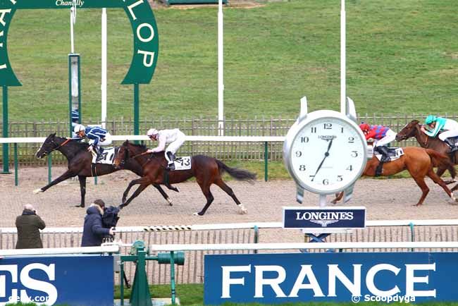 26/01/2018 - Chantilly - Prix de la Route des Marchands : Arrivée