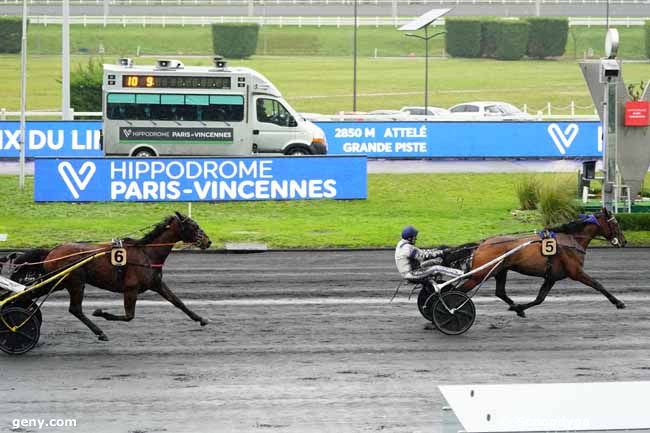 12/01/2021 - Vincennes - Prix du Limousin : Arrivée