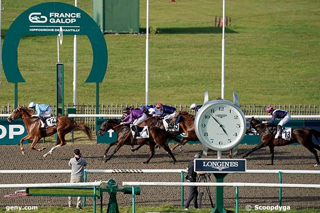 07/10/2023 - Chantilly - Prix de l'Hôtel de Vermandois : Arrivée