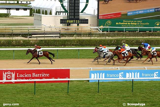 30/08/2011 - Deauville - Prix de Valsemé : Arrivée