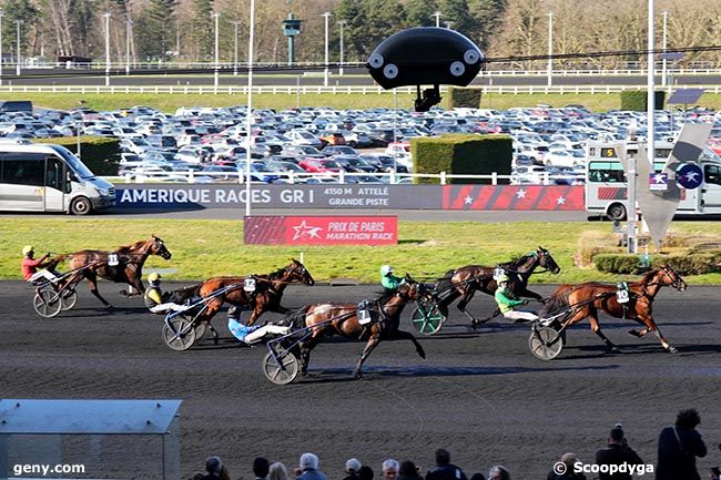 23/02/2025 - Vincennes - Prix de Paris - Amérique Races : Arrivée