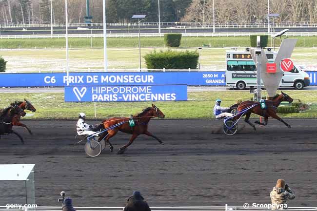 13/02/2021 - Vincennes - Prix de Monségur : Arrivée