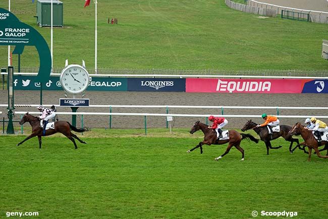 21/09/2024 - Chantilly - Prix de Toutevoie : Arrivée