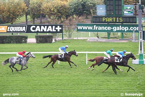 01/11/2007 - Saint-Cloud - Prix de l'Hippodrome de Saumur : Arrivée