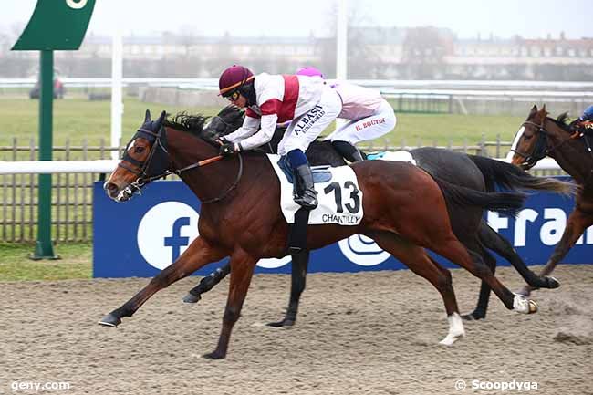 17/12/2022 - Chantilly - Prix du Chemin des Roses : Arrivée