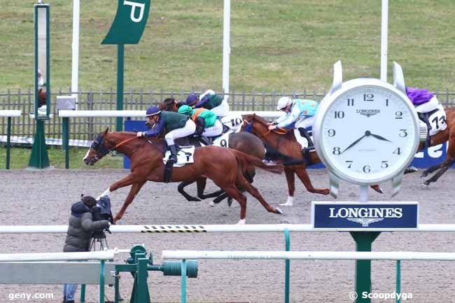 17/02/2023 - Chantilly - Prix du Bois de Beauvilliers : Arrivée