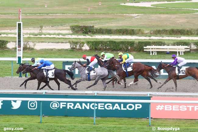 08/08/2024 - Deauville - Prix Fédération des Eleveurs du Galop (Prix de la Villa Monet) : Arrivée