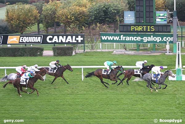 01/11/2007 - Saint-Cloud - Prix de l'Hippodrome de Segré : Arrivée